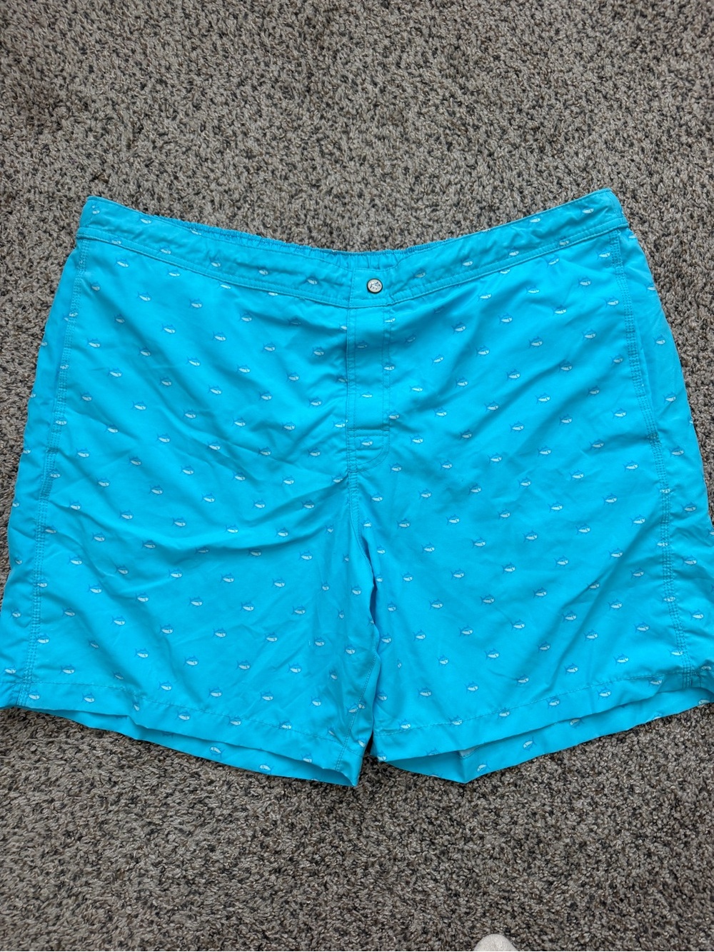 Southern Tide The Skipjack Swim Trunks Men Size XXL Blue Summer Beach Pool